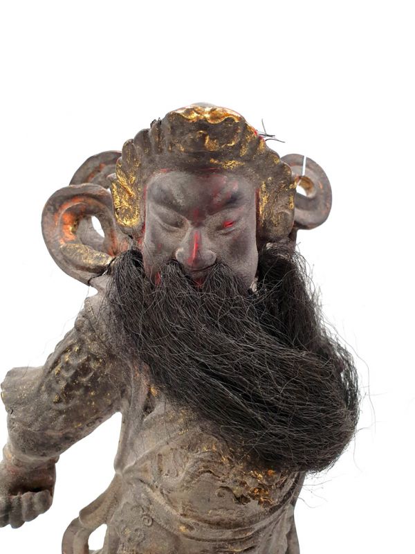 alte Reproduktion - Große Chinesische Votivstatue - Gott der Literaten - Wenchangdijun 2