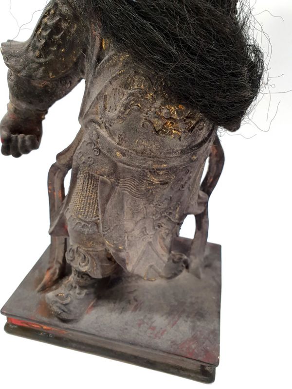 alte Reproduktion - Große Chinesische Votivstatue - Gott der Literaten - Wenchangdijun 3
