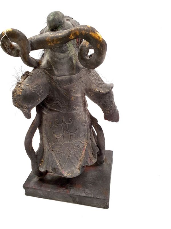 alte Reproduktion - Große Chinesische Votivstatue - Gott der Literaten - Wenchangdijun 4