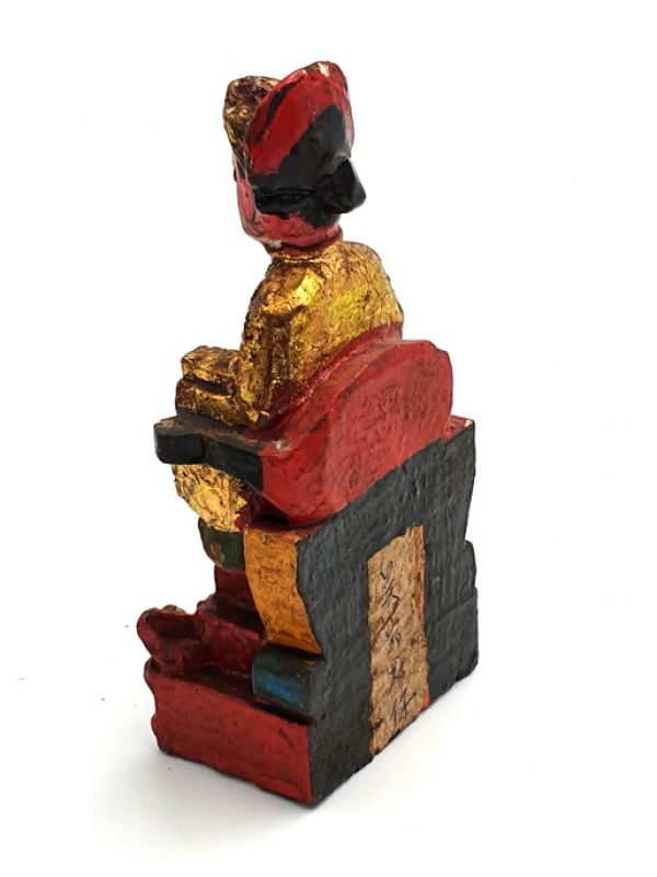 alte Reproduktion - Kleine Chinesische Votivstatue - Chinesischer Notar 4