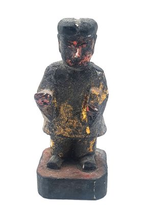 alte Reproduktion - Kleine Chinesische Votivstatue - Der Kinderkaiser