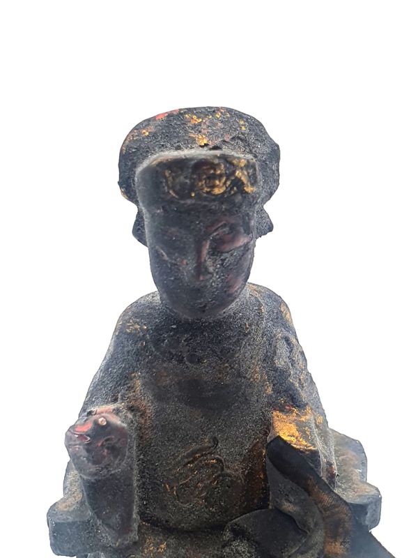 alte Reproduktion - Kleine Chinesische Votivstatue - Die chinesische Kaiserin 2