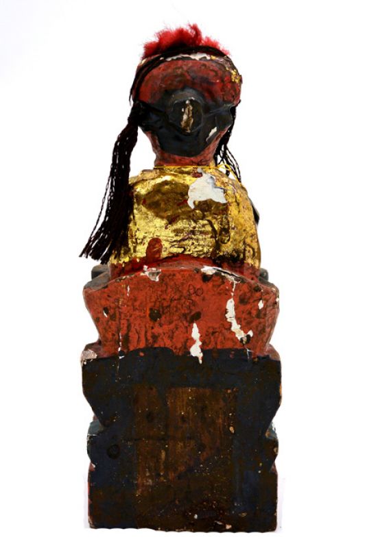 alte Reproduktion - Kleine Chinesische Votivstatue - Kaiser 5