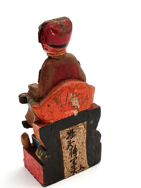alte Reproduktion - Kleine Chinesische Votivstatue - Kaiser 4