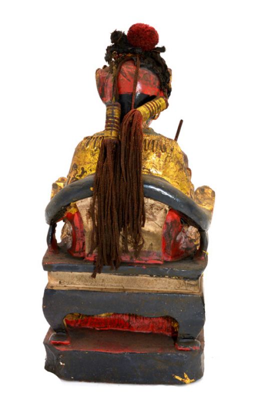 alte Reproduktion - Chinesische Votivstatue - Konkubine 5