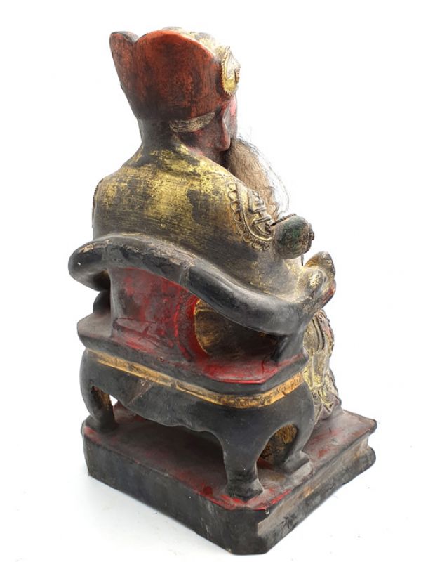 alte Reproduktion - Sehr Große Chinesische Votivstatue - Ahnenkult 4