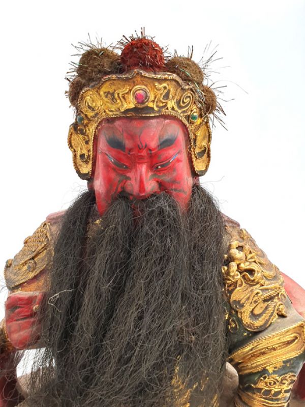 alte Reproduktion - Sehr Große Chinesische Votivstatue 2