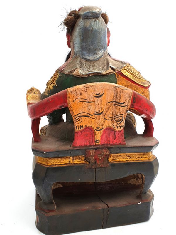 alte Reproduktion - Sehr Große Chinesische Votivstatue 3