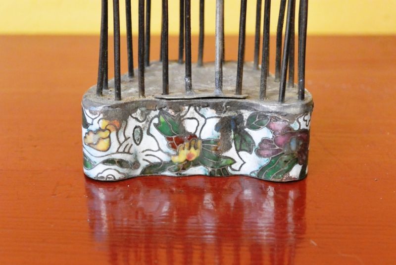 Alten Grillenkäfige Metall Cloisonné 3