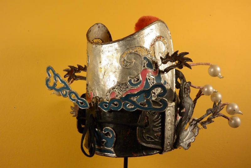 Alter chinesischer Theatre Kappe 2 5