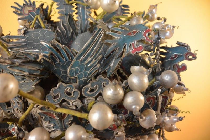 Alter chinesischer Theatre Kappe 2 phoenix 4