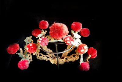 Alter chinesischer Theatre Kappe - Crown 4