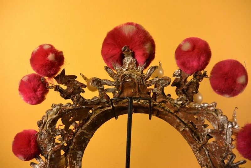 Alter chinesischer Theatre Kappe 4
