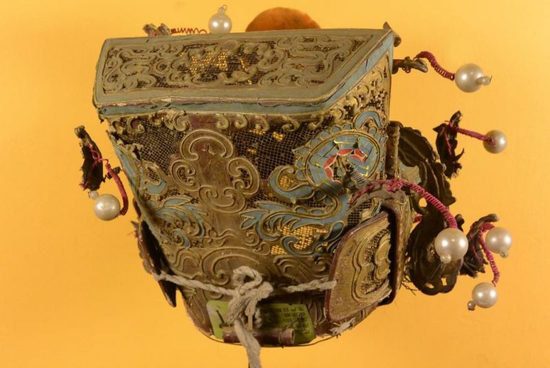 Alter chinesischer Theatre Kappe Sonne 5