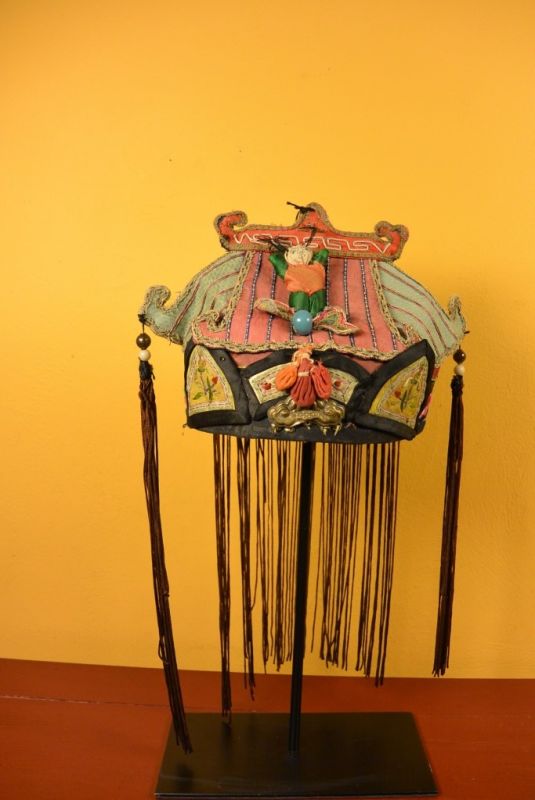 Alter Hut Chinesischer Miao Mädchen 2