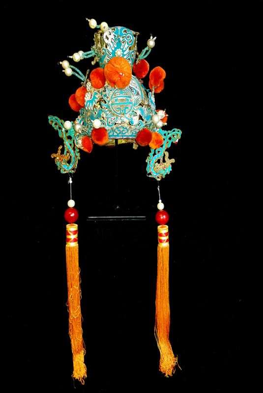 Alter Kappe - Chinesisches Theater - Kämpfer Kappe 2 2