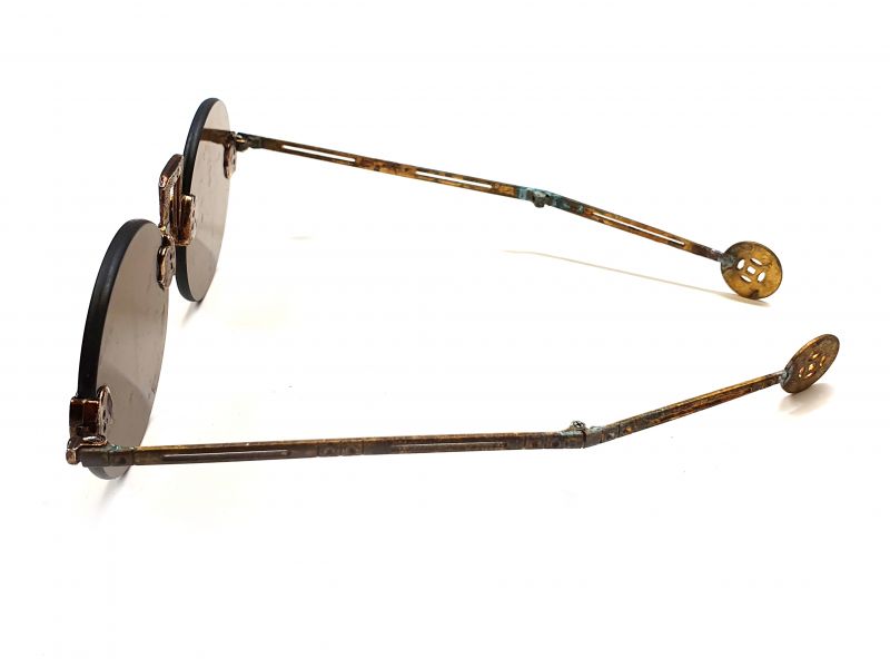Altes Paar chinesische Brille - 70 Jahre - Solar 4