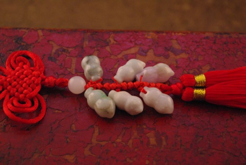 Amulet Feng Shui Peaches of Immortality 2