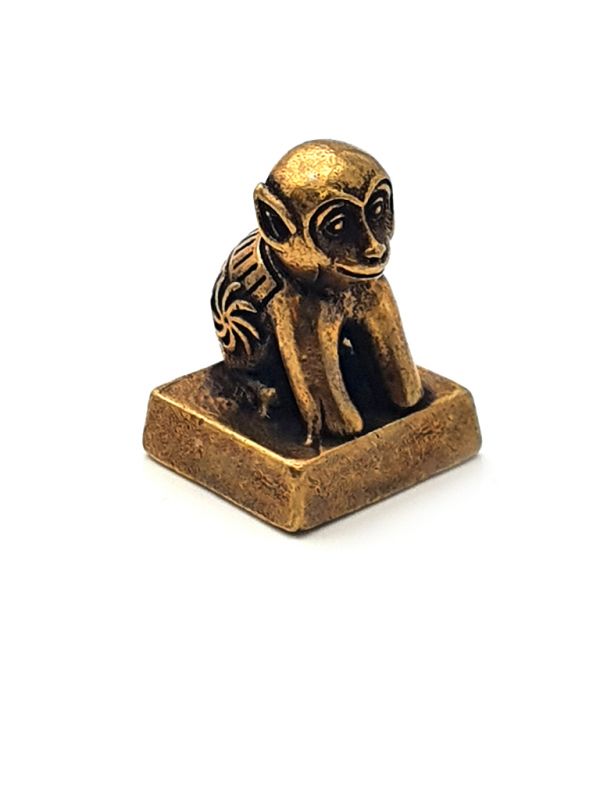 Amulet Talisman - Tibet - chinese seal - monkey 2