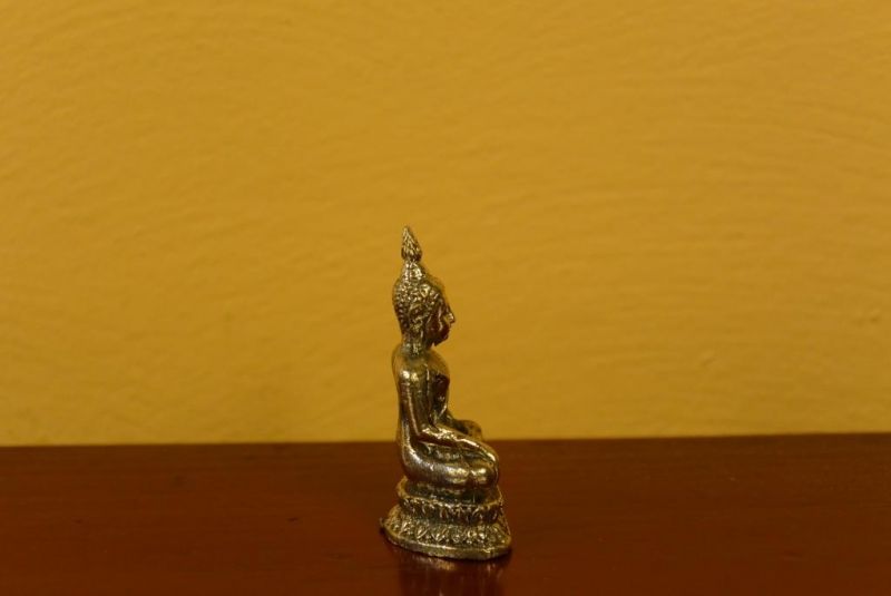 Amulet Talisman - Tibet - Golden buddha 3