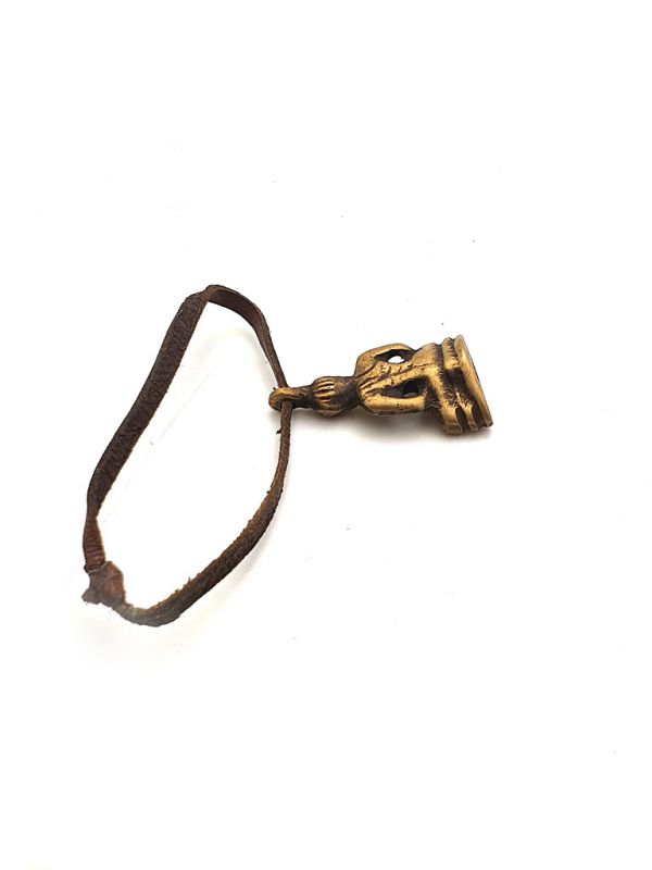 Amulett Talisman - Buddha und seine Lederschnur 3