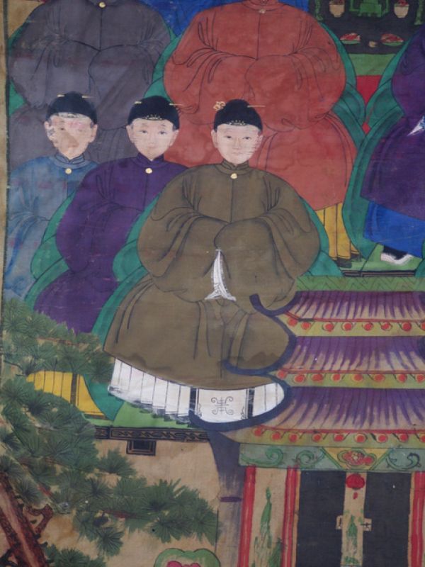 Ancianos Ancestros Chinos Dinastía Qing - Familia de china 5