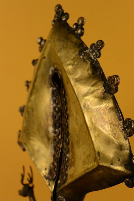 Ancien Bijou Indonésien - Grand Mamouli de Sumba - Cerf 5