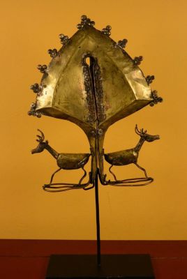 Ancien Bijou Indonésien - Grand Mamouli de Sumba - Cerf