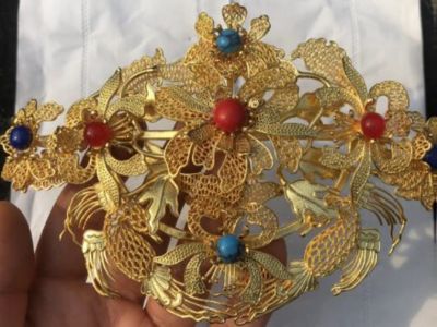 Ancien Pic à cheveux chinois - Impératrice