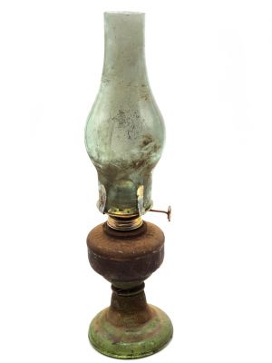 Ancienne lampe à pétrole chinoise - Guangzhou