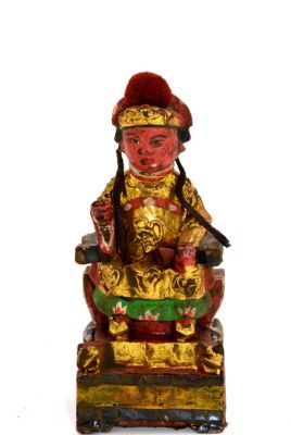 Ancienne reproduction - Petite Statue votive Chinoise Ancienne reproduction - Petite Statue votive Chinoise