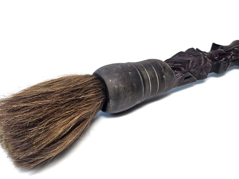 Ancient Bamboo Scholar Brush – Qing Dynasty Intellectual Harmony 2