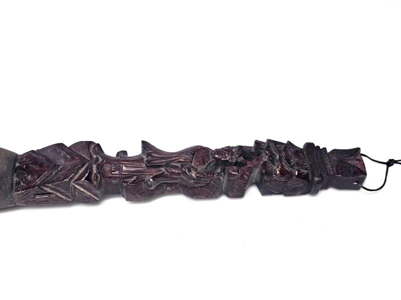 Ancient Bamboo Scholar Brush – Qing Dynasty Intellectual Harmony 4