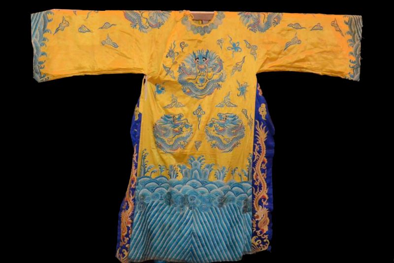 Ancient Chinese Theater Costume Imperial Yellow 2