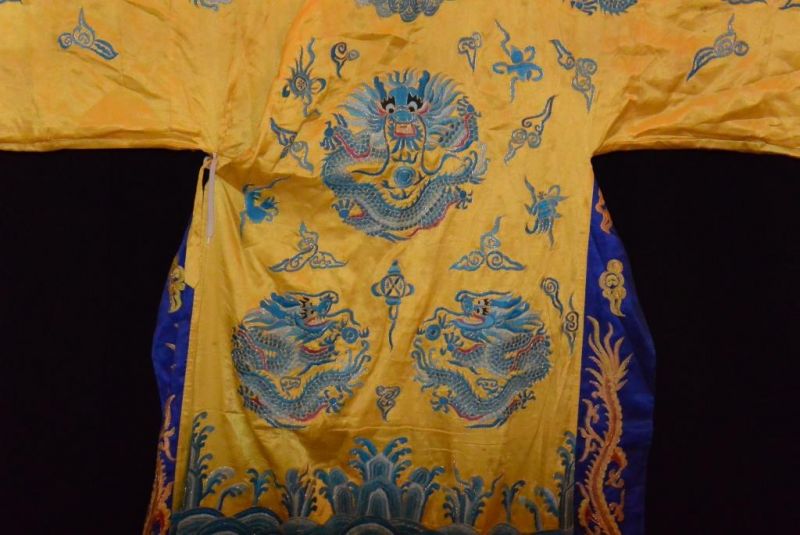Ancient Chinese Theater Costume Imperial Yellow 3