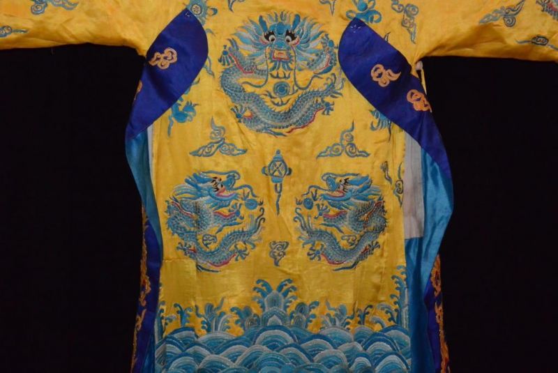 Ancient Chinese Theater Costume Imperial Yellow 5