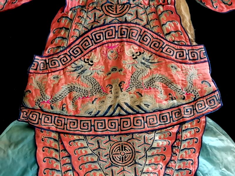 Ancient Chinese Theater Costume Pink - Dragons 2