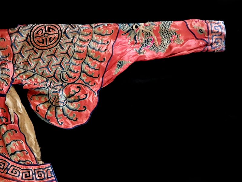 Ancient Chinese Theater Costume Pink - Dragons 4