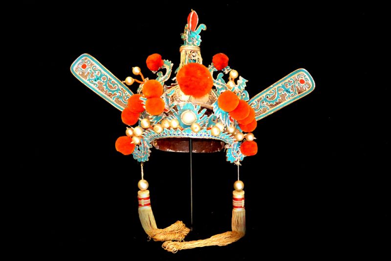 Ancient Chinese Theatre Hat Crown of the Emperor 2