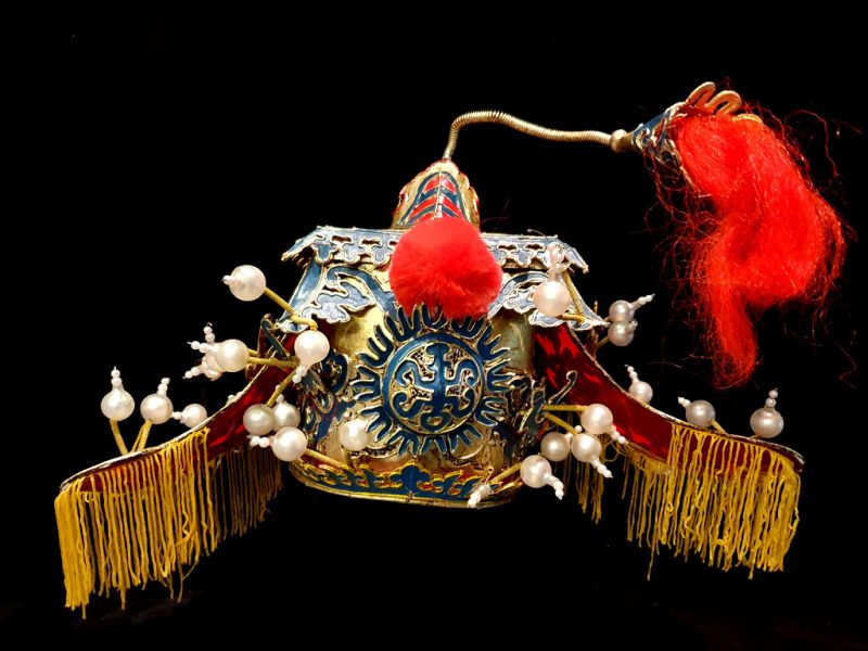 Ancient Chinese Theatre Hat - Japanese Enemy - Samurai 2 1