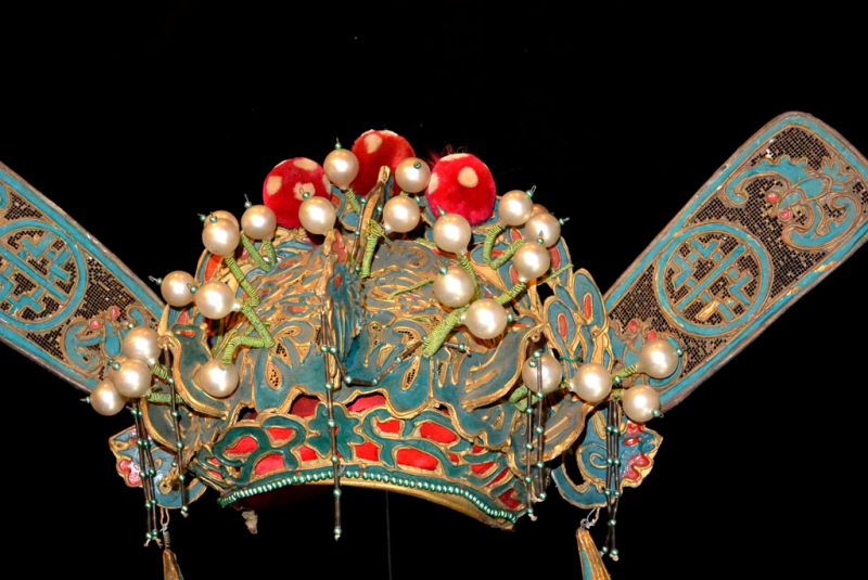 Ancient Chinese Theatre Hat Phoenix of Fire 3