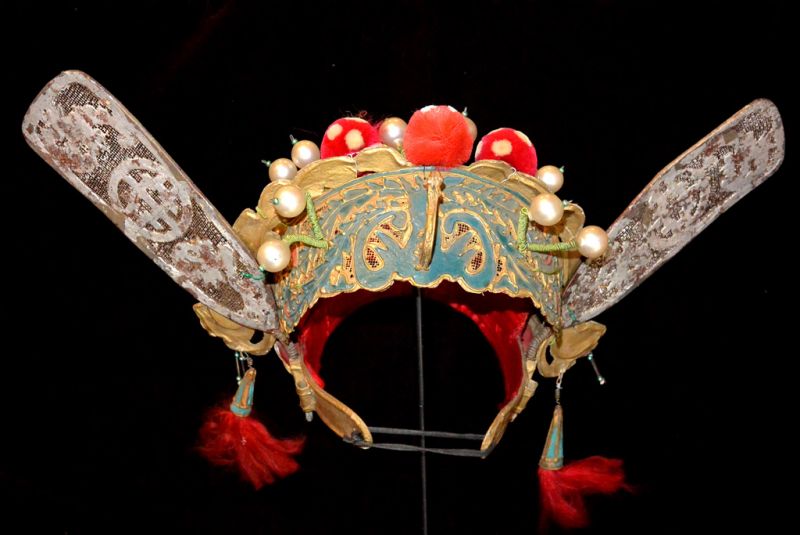 Ancient Chinese Theatre Hat Phoenix of Fire 5