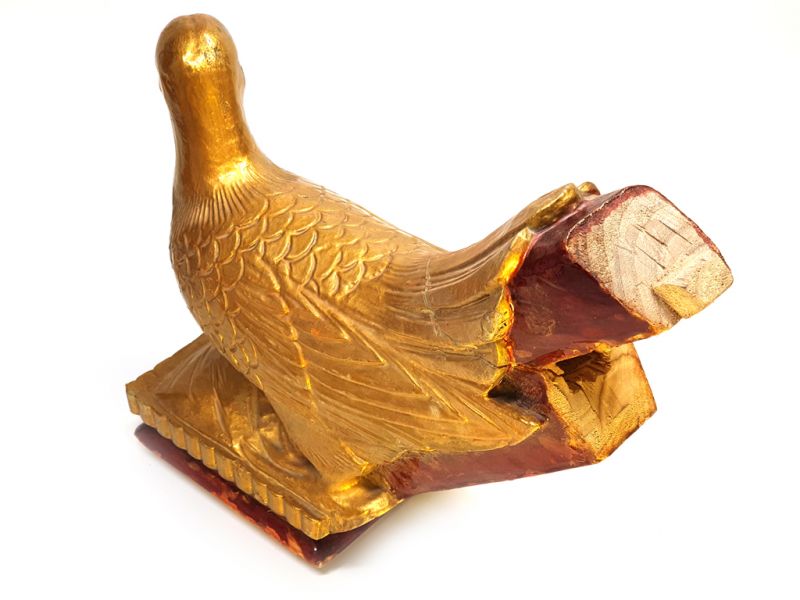 Ancient Chinese wooden bird -Chinese temple 3