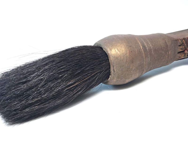 Ancient Lady‑Carved Brush – Feminine Elegance of the Qing Dynasty 2