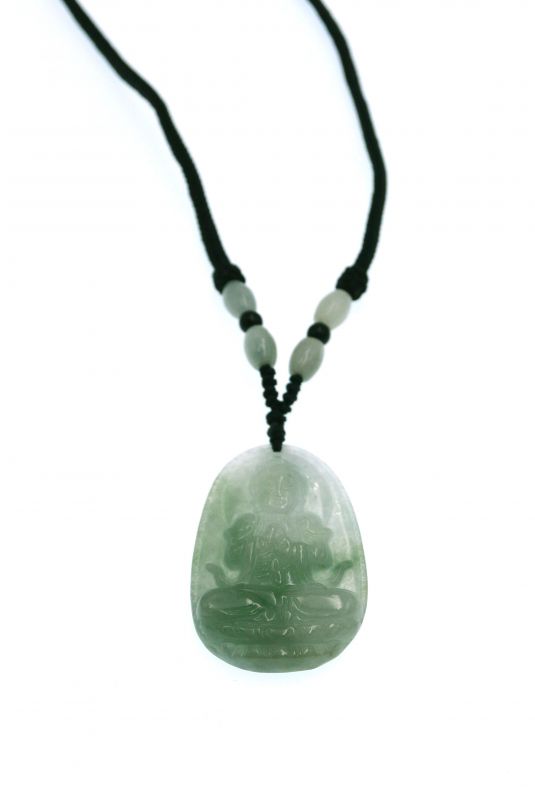 Anhänger aus Jade - Buddha - Außergewöhnliche Jade 3