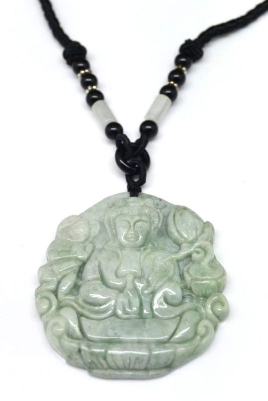 Anhänger aus Jade GuanYin chinesische Göttin 3
