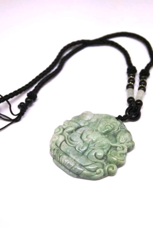 Anhänger aus Jade GuanYin chinesische Göttin 4