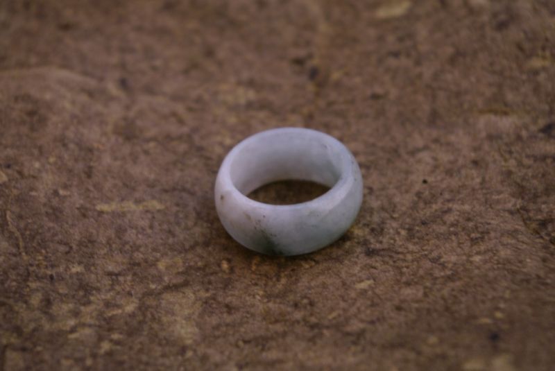 Anillo de Jade Blanco 5