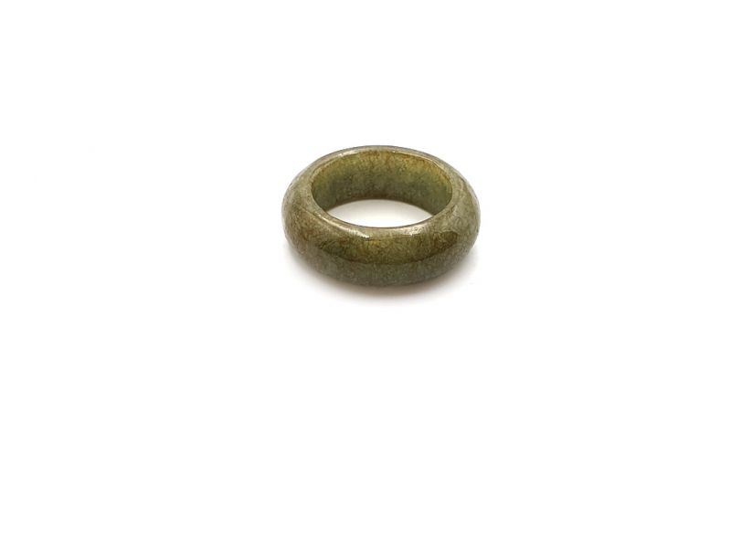 Haga clic en la imagen para ampliar Anillo de Jade Verde Translúcido - 50 2