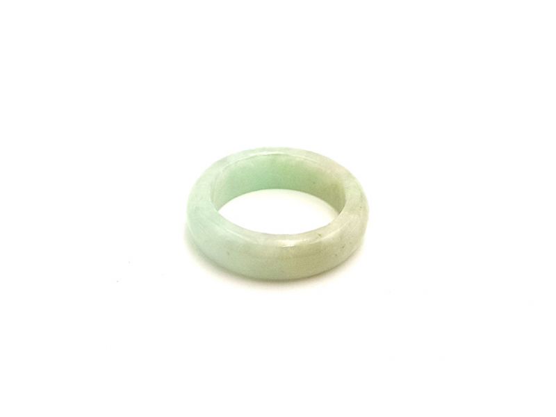 Anillo de Jade Verde Translúcido - 61 2
